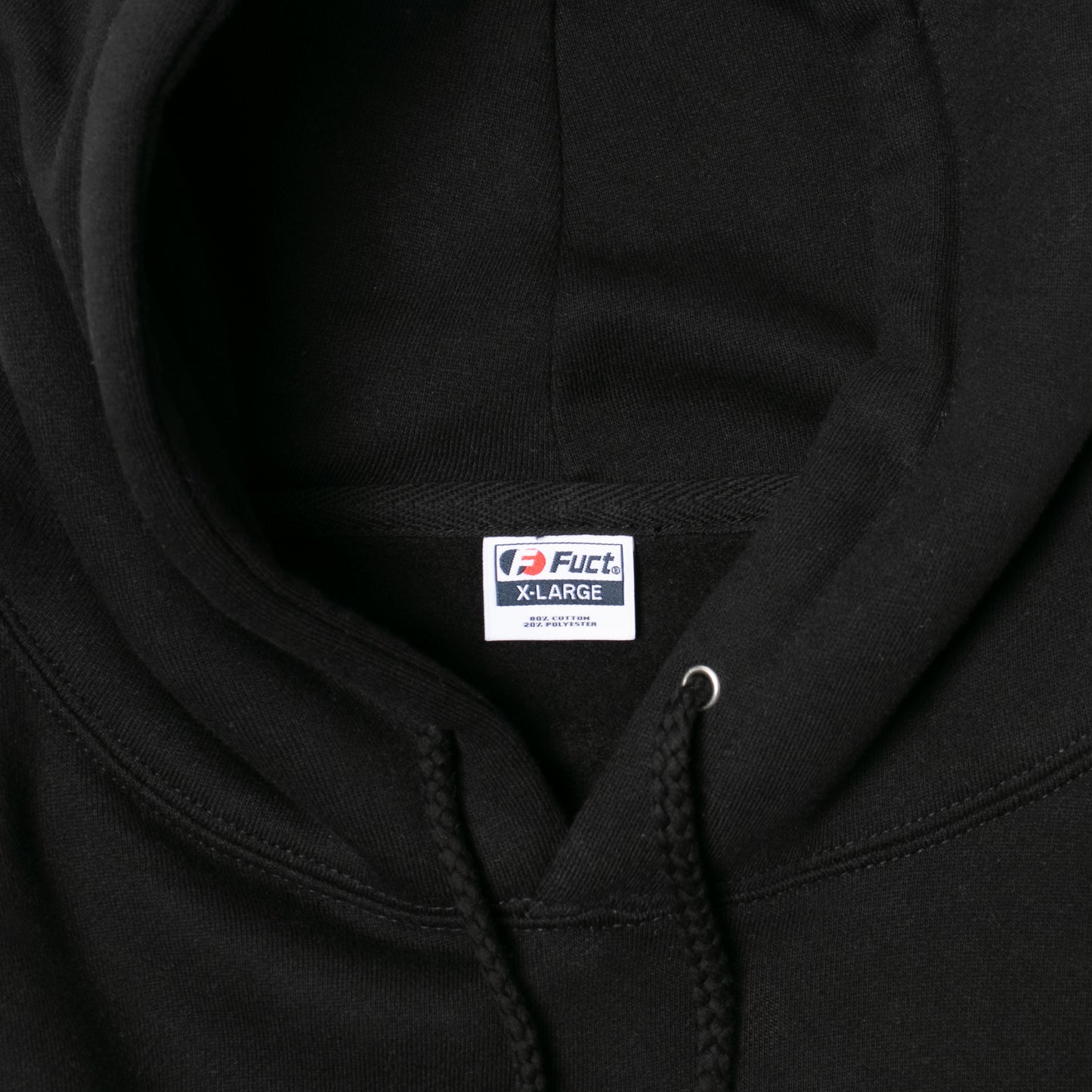 FUCT OVAL LOGO HOODIE BLACK